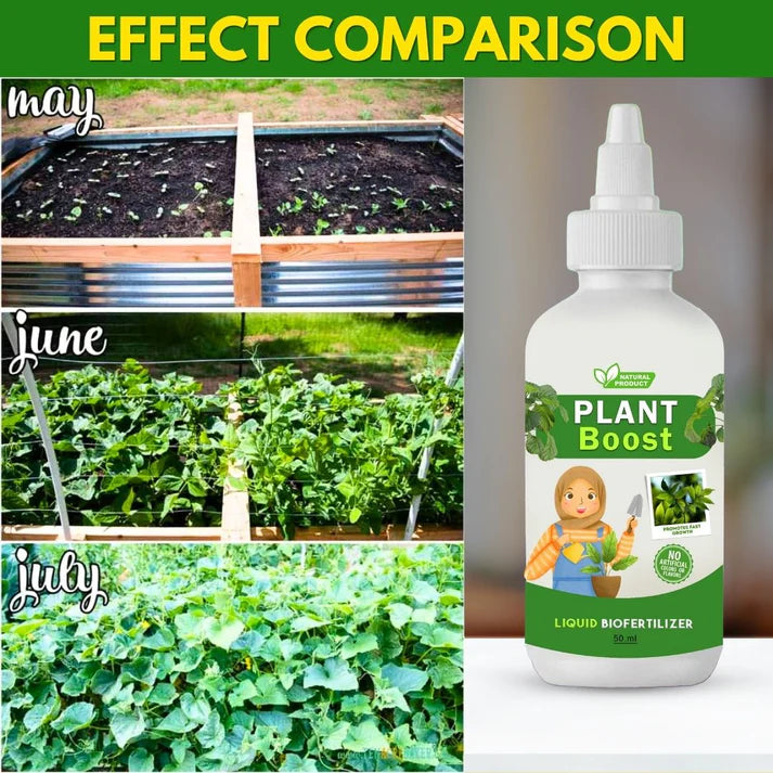 Plant Boost Liquid Biofertilizer for All Crops,Organic (Pack of 3)