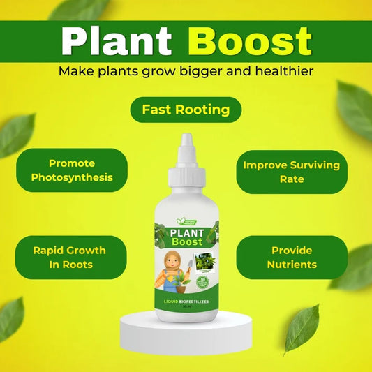 Plant Boost Liquid Biofertilizer for All Crops,Organic (Pack of 3)